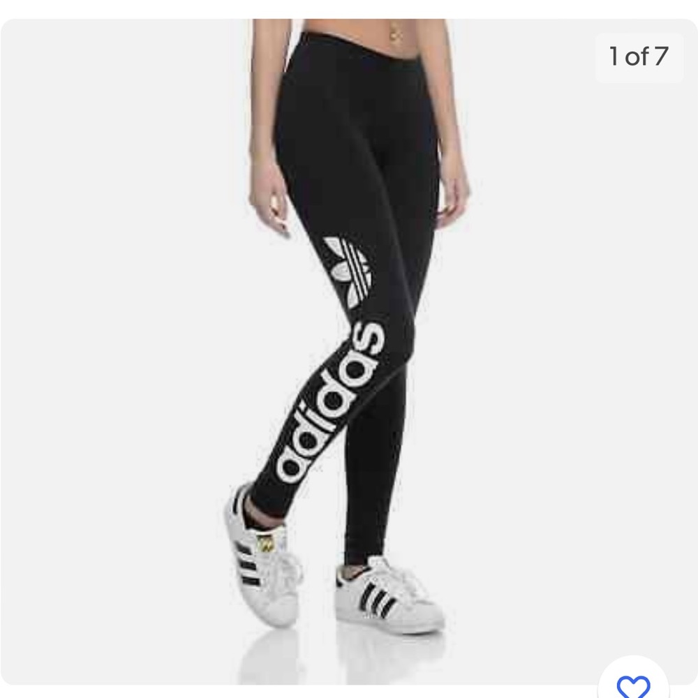 Black adidas leggings